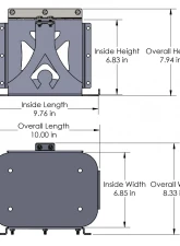 Artec Industries Optima Battery Rear Mount Group 34                                     - OP3407 - Image 2