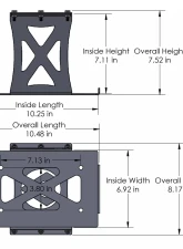 Artec Industries Odyssey PC 1500 Battery Mount                                     - OY1501 - Image 2