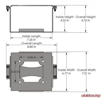 Artec Industries Odyssey PC 925 Battery Mount - OY9251