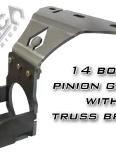 Artec Industries 14 Bolt Pinion Guard W/Truss Bridge High                                     - PG1402 - Image 4