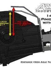 Artec Industries 14 Bolt Pinion Guard W/Truss Bridge Low                                     - PG1403 - Image 3