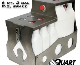 Artec Industries Racing Quart Crate 6 Qts Brake P/S 2 Gallons