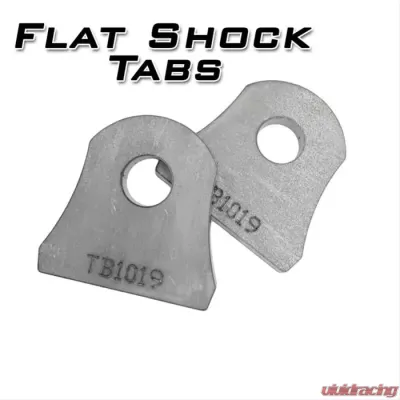 Artec Industries Medium Flat Shock Tab Pair - TB1018