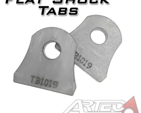 Artec Industries Short Flat Shock Tab Pair