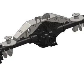 Artec Industries Triangulated TJ 14 Bolt Swap Kit W/Truss 2.63