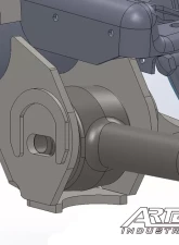 Artec Industries Dana 30 HD LCA Brackets CAM Slot W/Horseshoe                                     - TJ3011 - Image 2