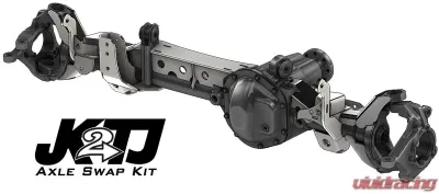 Artec Industries JK2TJ Front Axle Swap Kit Dana 44 Rubicon LCA Brackets W/Standard Hole - TJ4417