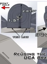 Artec Industries Front Axle Truss For XJ                                     - XJ3001 - Image 4
