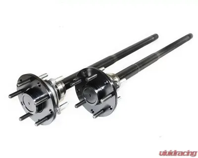 Infinity Series Chromoly Rear Axle Shaft Assembled Pair Jeep YJ, TJ, XJ, ZJ Dana 35 1994 and Newer - AX-13530