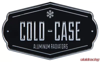 Cold Case Logo Emblem Black Cold Case Radiators - CCBLACKEMBLEM