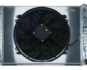 Cold Case Radiators Aluminum Radiator And 16 Inch Fan Kit Chevrolet Camaro | Nova | Pontiac Firebird MT 1967-1971