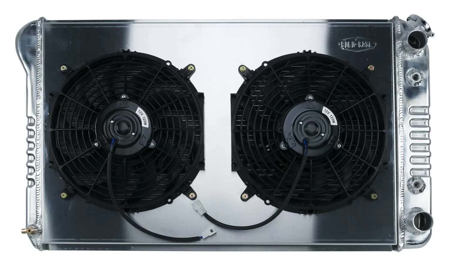 Cold Case Radiators Aluminum Performance Radiator and 12 Inch Fan Kit Chevrolet Camaro | Pontiac Firebird LS Swap 1970-1981 - CHC557AK