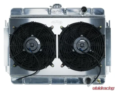 Cold Case Radiators 64-65 Chevelle Radiator and Dual 12in Fan Kit AT