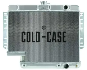 Cold Case Radiators Aluminum Radiator with 500 Steering Box Chevrolet Impala | SS 1961-1965