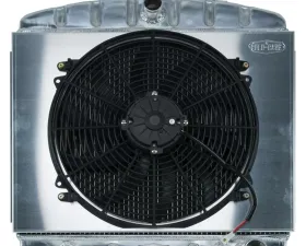 Cold Case Radiators Aluminum Radiator and 16 Inch Fan Kit Chevrolet Bel Air | Nomad 1955-1956