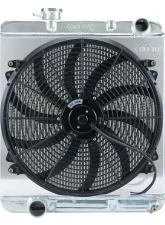 Cold Case Radiators Mustang Aluminum Radiator and 16 Inch Fan Kit 64-66 Mustang 5.0 Manual                                     - FOM564-5K - Image 2