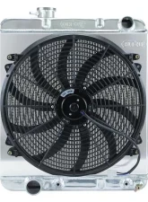 Cold Case Radiators Mustang Aluminum Radiator and 16 Inch Fan Kit Ford Mustang | Falcon | Mercury Comet AT 1960-1966                                     - FOM564A-5K - Image 2