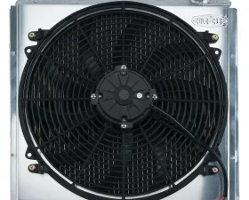 Cold Case Radiators Aluminum Performance Radiator and 16 Inch Fan Kit Ford | Mercury MT 1960-1966