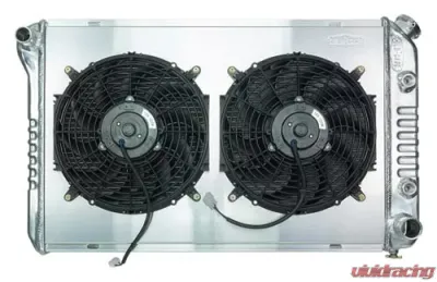 Cold Case Radiators Aluminum Radiator with Dual 12 Inch Fans Buick Regal Grand National 1984-1987 - GMB57AK