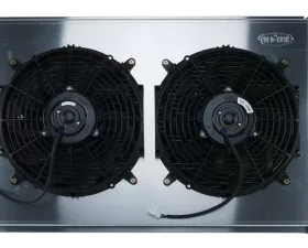 Cold Case Radiators Aluminum Radiator and 12 Inch Dual Fan Kit GM G-Body 1978-1988