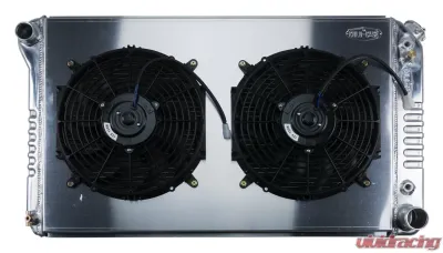 Cold Case Radiators Aluminum Radiator and 12 Inch Dual Fan Kit Chevrolet | GMC 1977-1987 - GMT556AK