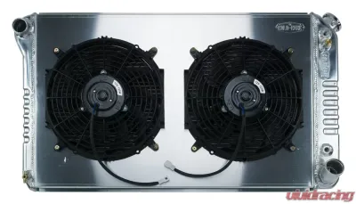 Cold Case Radiators Aluminum Radiator And 12 Inch Fan Kit Chevrolet | GMC AT 1967-1976 - GMT558AK