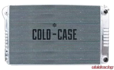 Cold Case Radiators Aluminum Radiator AT and 12 Inch Fan Kit Chevrolet | GMC LS Swap 1967-1976 - GMT558ALSK