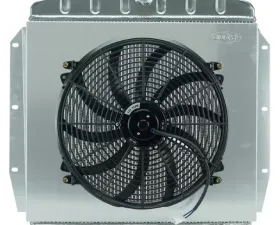 Cold Case Radiators Aluminum Radiator and 16 Inch Fan Kit Chevrolet Truck 1955-1959