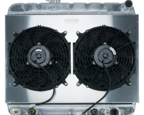 Cold Case Radiators Aluminum Performance Radiator Dual Fan Kit Pontiac GTO | Tempest | LeMans w/ AC AT 1964-1965