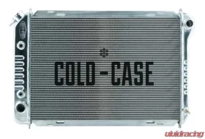 Cold Case Radiators Aluminum Radiator Dual 12 Inch Fans Ford Mustang GT | LX AT 1987-1993 - LMM570AK