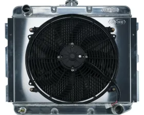 Cold Case Radiators Aluminum Performance Radiator and 16 Inch Fan Kit Chrysler | Dodge | Plymouth MT BB 1968-1973