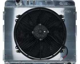 Cold Case Radiators Aluminum Performance Radiator and 16 Inch Fan Kit Dodge | Plymouth MT SB 1970-1972