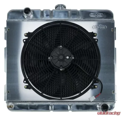 Cold Case Radiators Aluminum Performance Radiator and 16 Inch Fan Kit Dodge | Plymouth MT SB 1970-1972 - MOP755K