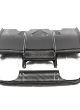 PSM Dynamic Rear Diffuser w/ Under Tray Combo BMW M3 | M4 F8x 15-20                                     - BRF02V4CF - Image 3