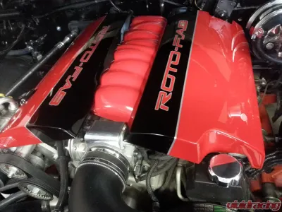 Roto-Fab Engine Swap Cold Air Intake w/ Oiled Filter & MAF Sensor Chevrolet Camaro LS 1967-1969 - 10161038