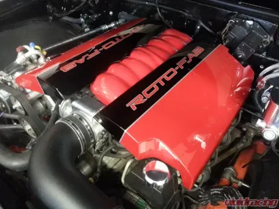 Roto-Fab Engine Swap Cold Air Intake w/ Oiled Filter & MAF Sensor Chevrolet Camaro LS 1967-1969 - 10161038