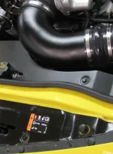 Roto-Fab Aluminum Radiator Cover (Texture Black) Chevrolet Camaro SS 2014-2015                                     - 10164088 - Image 2