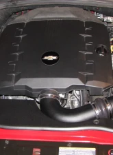 Roto-Fab Aluminum Radiator Cover (Texture Black) Chevrolet Camaro V6 2012-2015                                     - 10164092 - Image 2