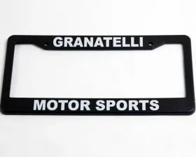 Granatelli Motorsports Granatelli Motor Sports License Plate Frame