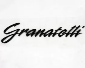Granatelli Motorsports Granatelli Logo - Black Domed Decal