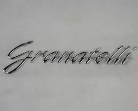 Granatelli Motorsports Granatelli Logo - Chrome Domed Decal