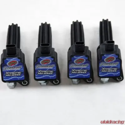 Granatelli Motorsports Hi-Perf Coil-On-Plug Connector Kit with Coil Packs 65KV Ford 2.0 & 2.3 EcoBoost 4V Eng Mustang | Focus |  Focus RS - 24-0230SC
