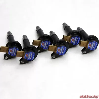 Granatelli Motorsports Hi-Perf Coil-On-Plug Conn Kit with Coil Packs Ford EcoBoost 3.5L Twin Turbo 6Cyl Eng Cars & Trucks - 26-0646CP
