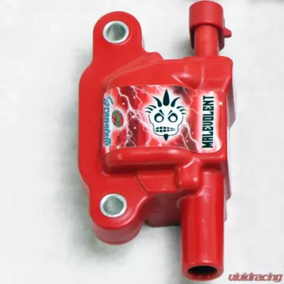 Granatelli Motorsports GM LS Coil Cars 85KV MALEVOLENT Series (1 pc) - Red Body - 28-0513-1RM