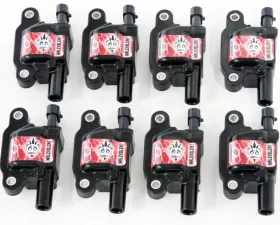 Granatelli Motorsports GM LS Coil Cars 85KV Malevolent Series (Set of 8) Black Body