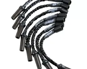 Granatelli Motorsports Hi-Perf C-N-P Ignition Wire Connector Kit w/ Black High Temp Silicone Jacketing