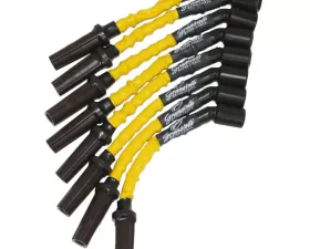 Granatelli Motorsports Hi-Perf C-N-P Ignition Wire Connector Kit w/ Yellow High Temp Silicone Jacketing