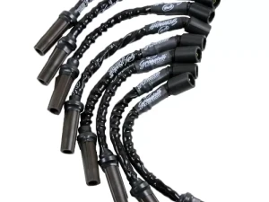 Granatelli Motorsports Hi-Perf Coil-Near-Plug Conn Kit w/ 9 Inch Lead Wire w/ Black High Temp Silicone Jacketing GM Truck/SUV V-8 - 28-1629HTB - Image 3