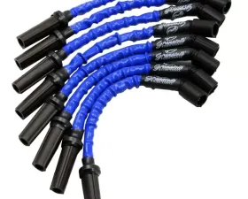 Granatelli Motorsports Hi-Perf Coil-Near-Plug Conn Kit w/ 9 Inch Lead Wire w/ Blue High Temp Silicone Jacketing GM Truck/SUV V-8