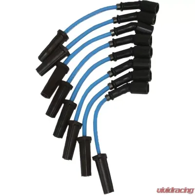 Granatelli Motorsports Hi-Perf Coil-Near-Plug Conn Kit w/ 9 Inch Lead Wire - Blue Wire GM Truck/SUV V-8 - 28-1629S